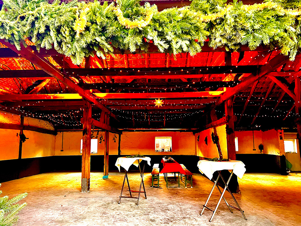 Weihnachtsfeier auf Linderskamp´s Hof